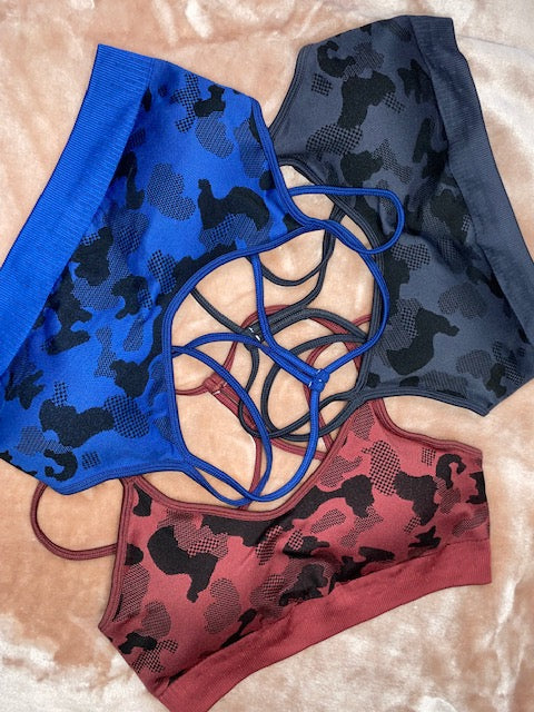 Camo Sports Bras