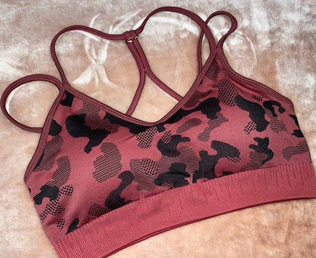 Camo Sports Bras