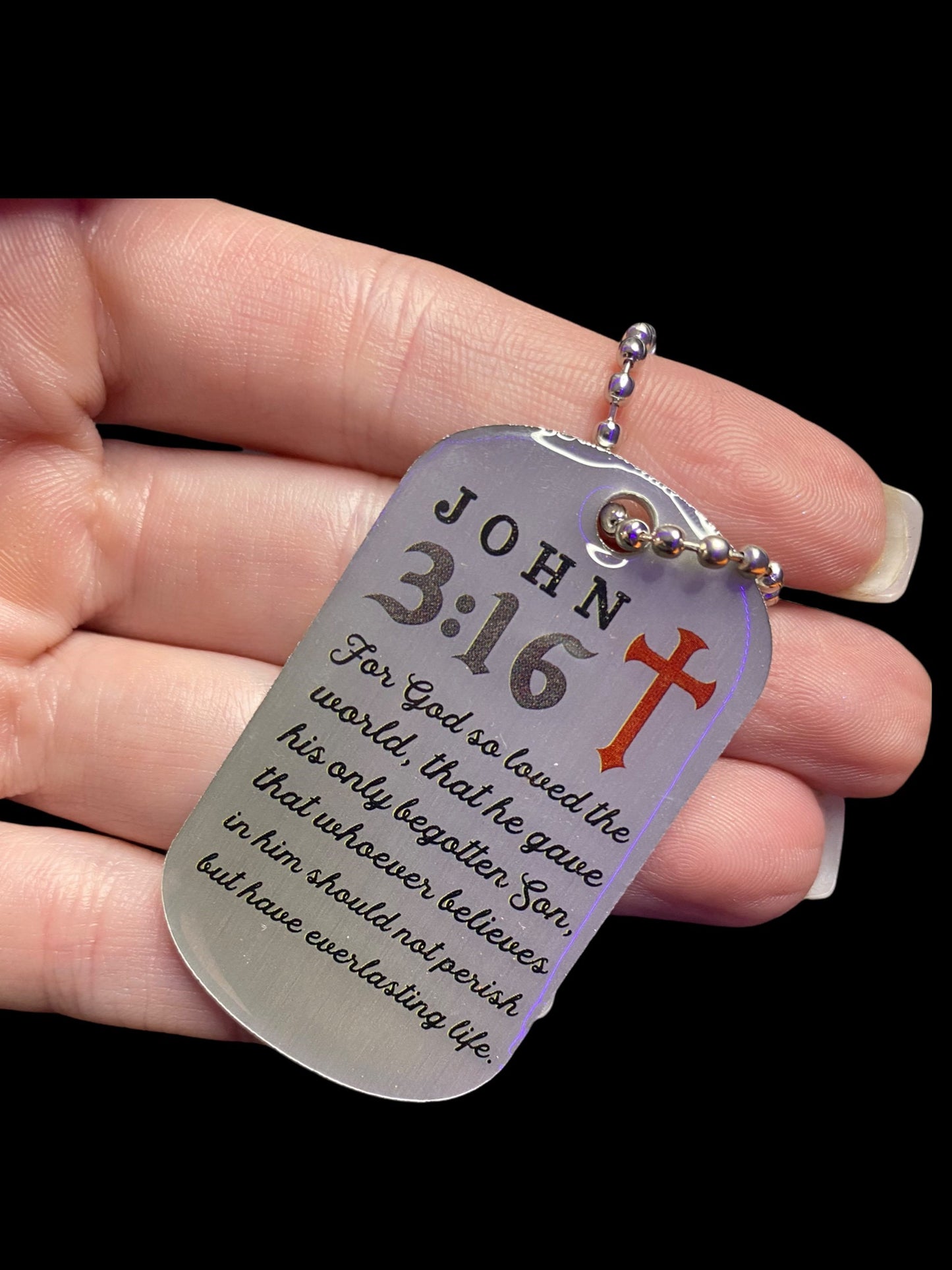 Bible Verse Dog Tags