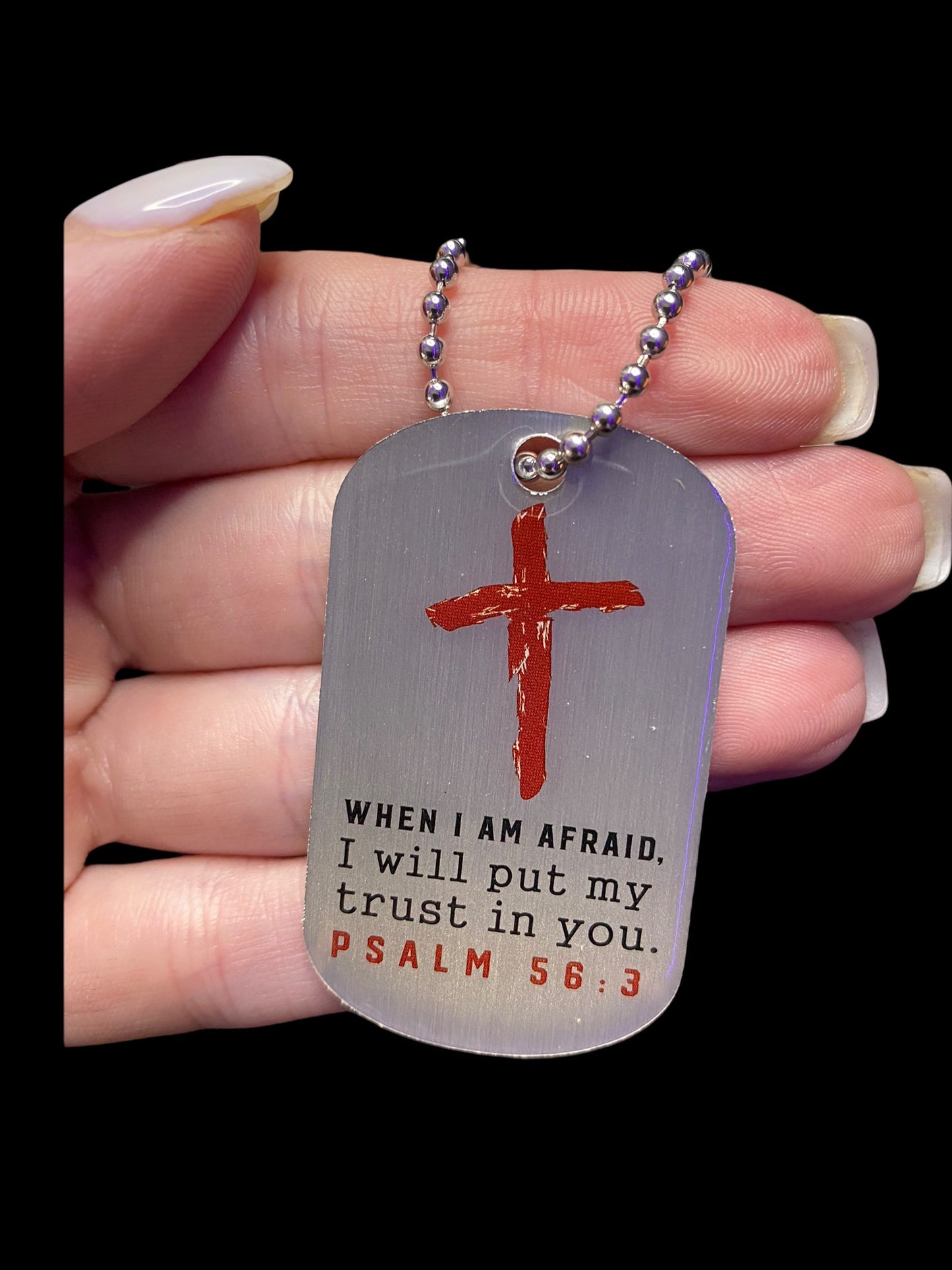 Bible Verse Dog Tags